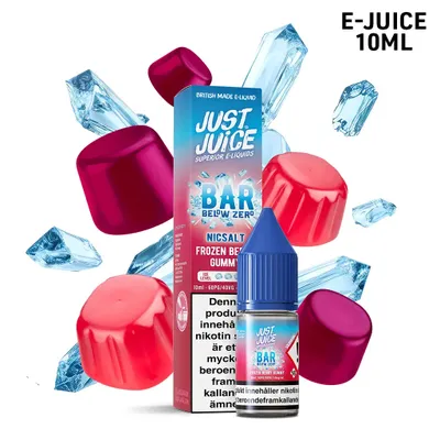 Just Juice Bar Below Zero | Frozen Berry Gummy | 10ml Saltnikotin