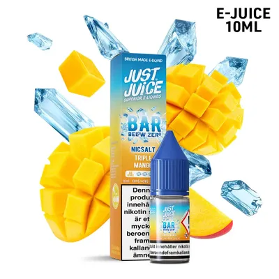 Just Juice Bar Below Zero | Triple Mango | 10ml Saltnikotin