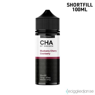 CHA of Sweden Fruit Edition | Blueberry Cherry Cranberry | 100ml Shortfill