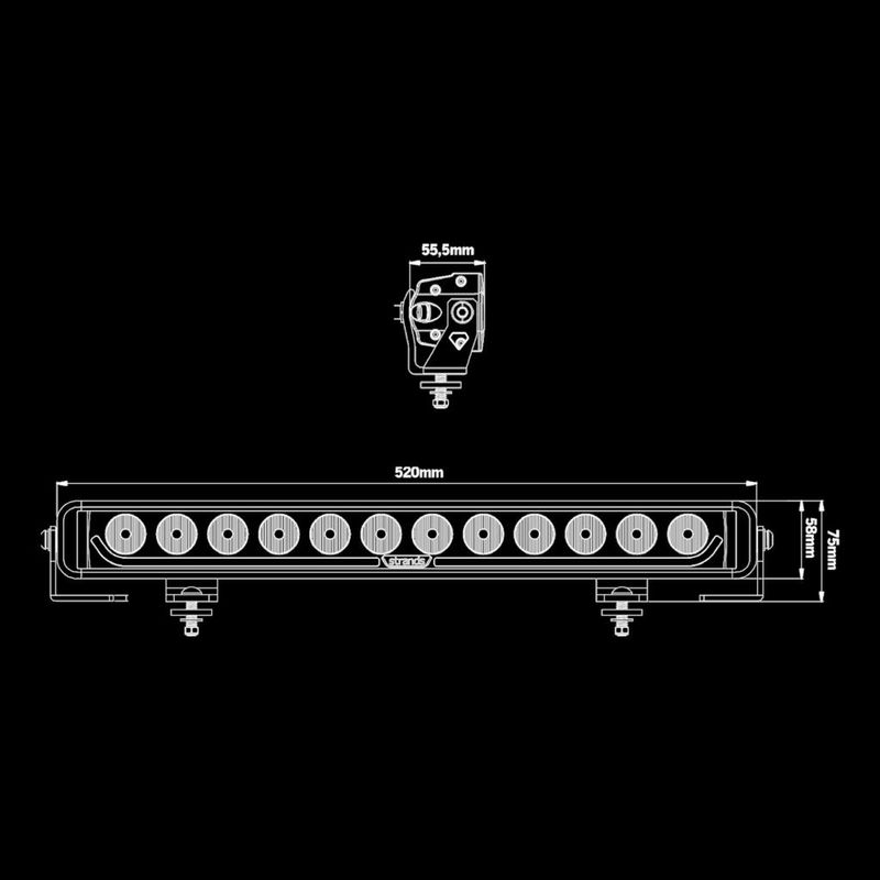 DARK KNIGHT IDENTITY 20″ LED RAMP