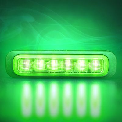 DARK KNIGHT STROBE LIGHT GREEN 6 LED