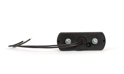 NUMMERSKYLTSBELYSNING VITT 4 LED, SVART