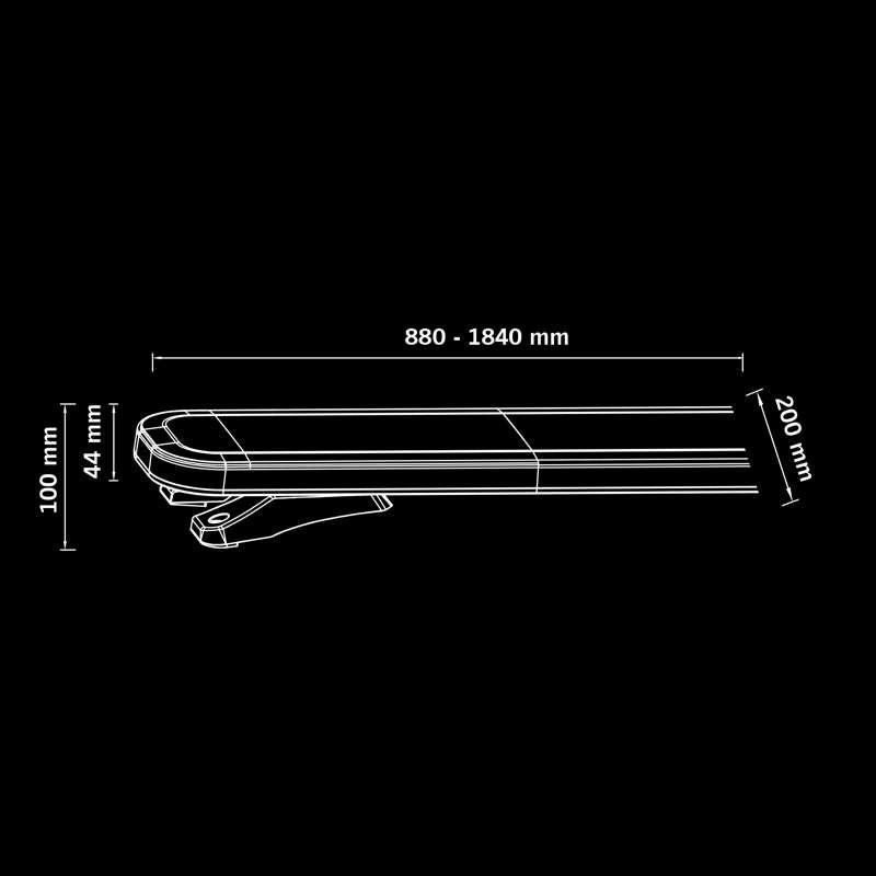 BIG ENERGY ROOF BAR XL 1200MM