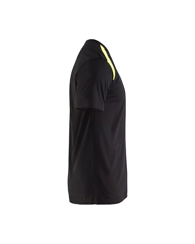 3379 T-shirt Svart/Varselgul