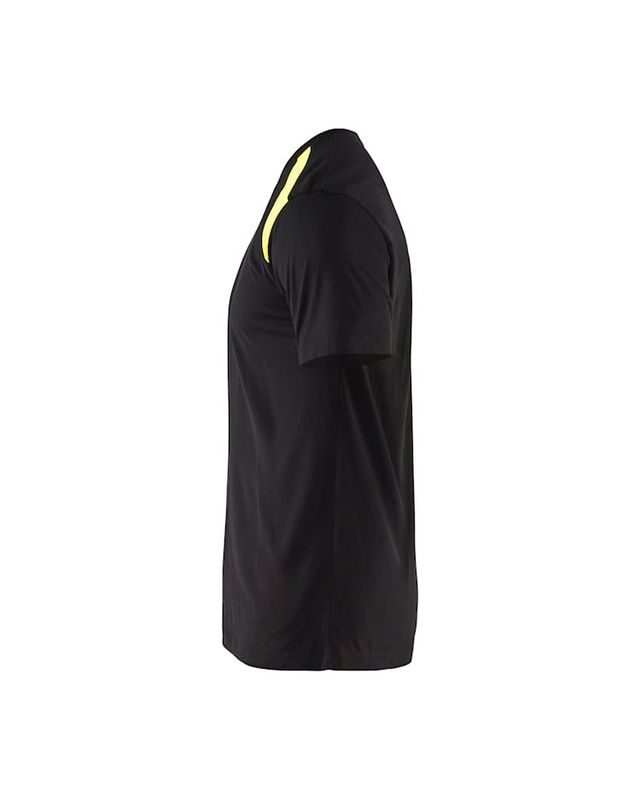 3379 T-shirt Svart/Varselgul