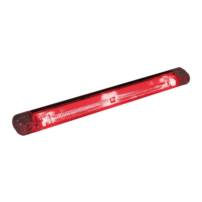 Fiberoptisk Posljus. RÖD,12-24V E-märkt