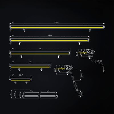 SIBERIA XP SR LED BAR 22″  Hello Funk. | Inbyggt relä