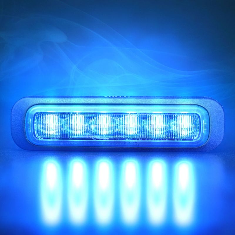 DARK KNIGHT STROBE LIGHT BLUE 6 LED