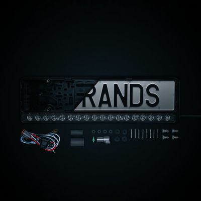 NUUK E-LINE LICENSE PLATE LED BAR