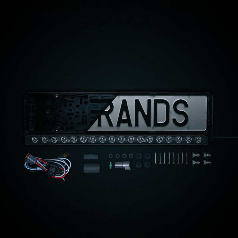 NUUK E-LINE LICENSE PLATE LED BAR