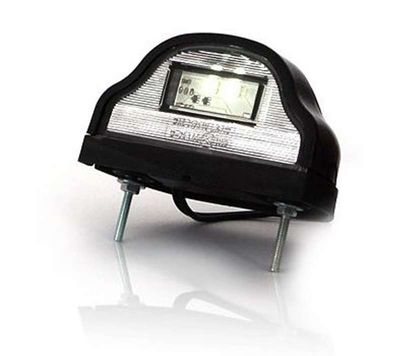 NUMMERSKYLTSBELYSNING 2 LED, SVART