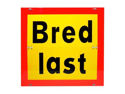 Bred last 2-radig vikbar
