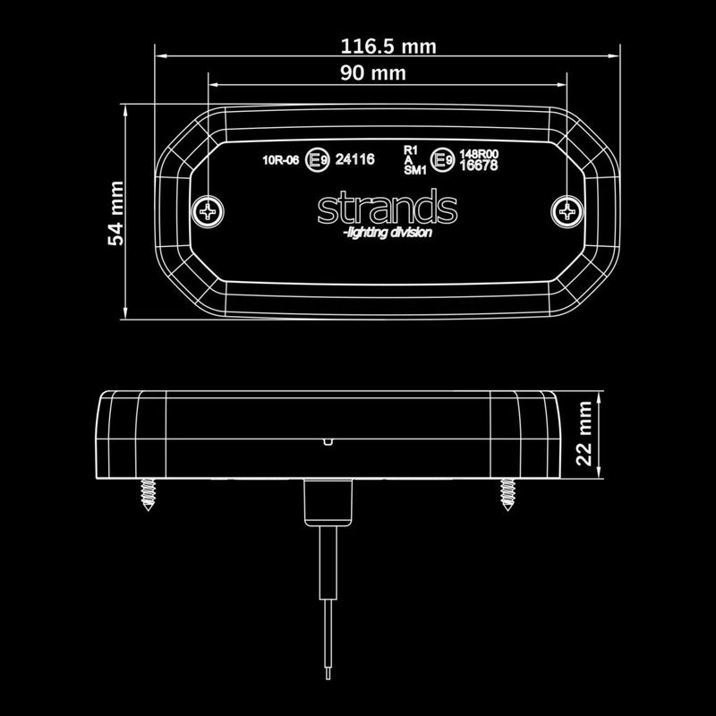 FOR9T SCALE SIDOMARKERING ORANGE