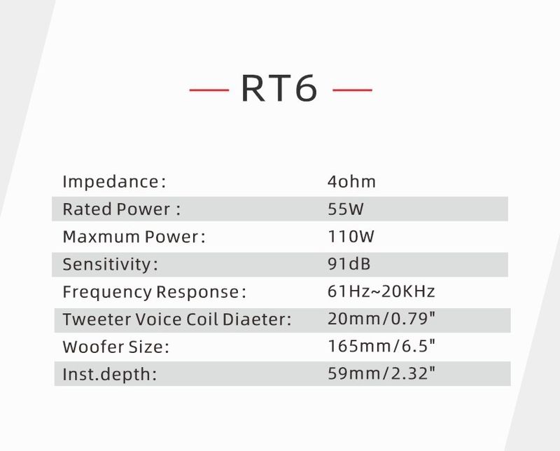 Rebec RT6 4ohm