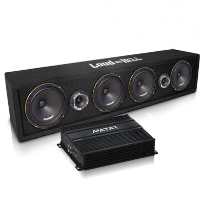 Soundmax SX-MX6 LOUD AS HELL planka Ampkit Pro V2