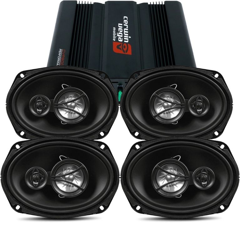 Cerwin Vega Xed69 amp kit