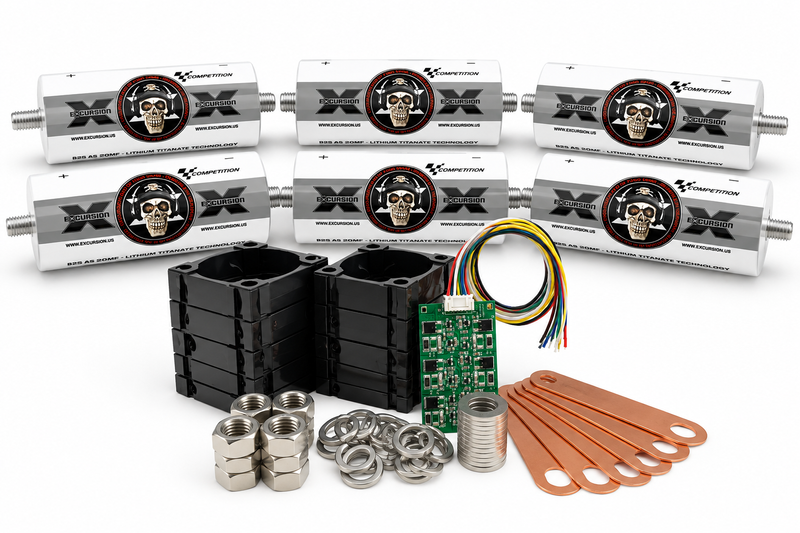 Komplett LTO Bank 40ah med BMS