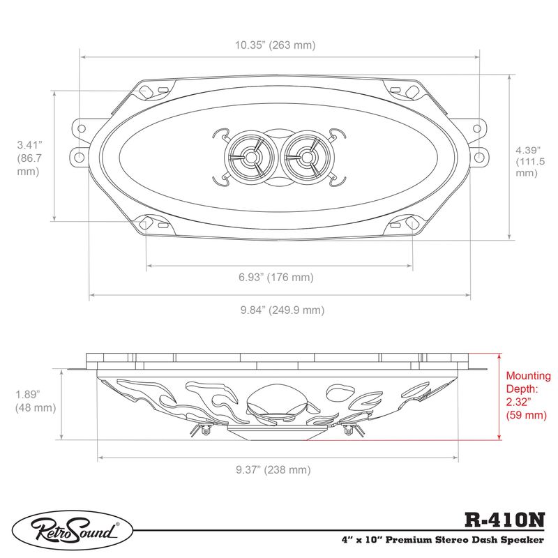 Retrosound R-410N 4x10"