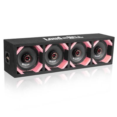 Koaxial 6" Kick-planka Pink