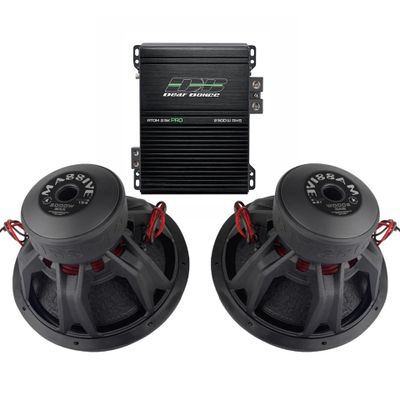 Massive Audio 2x15" KILOX ampkit