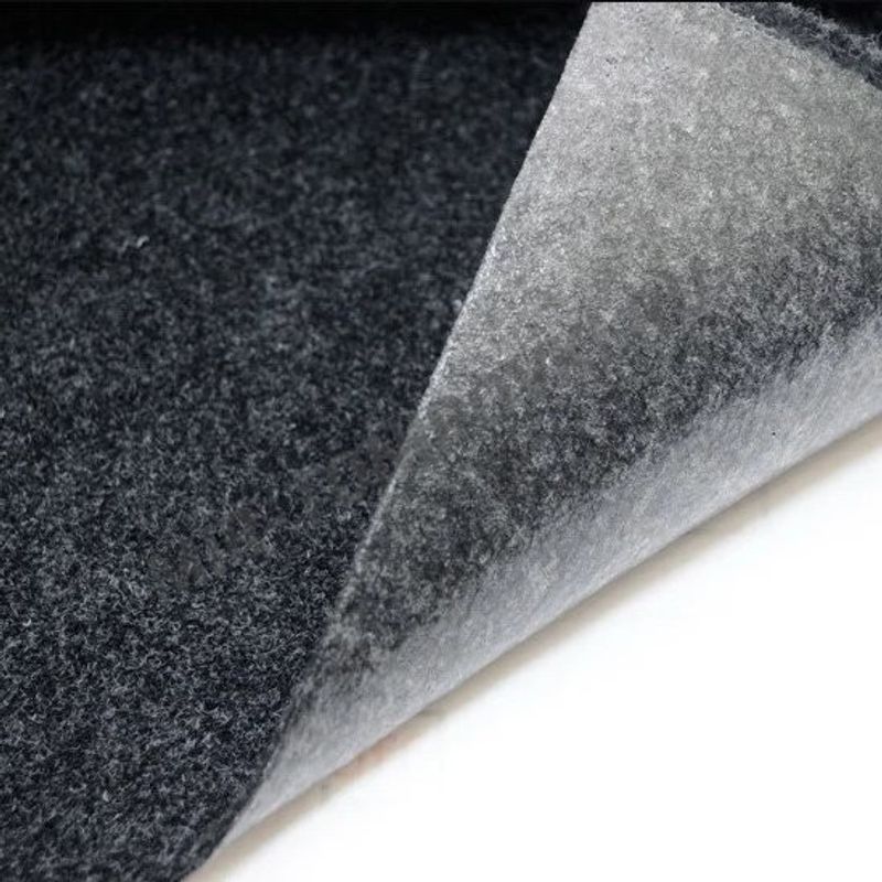 Comfortmat CARPET Svart (with glue) Full rulle 10m