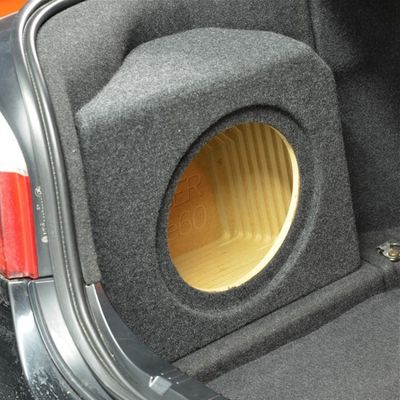 Baslåda BMW 5 E60 Sedan 2003-2010 10" Höger