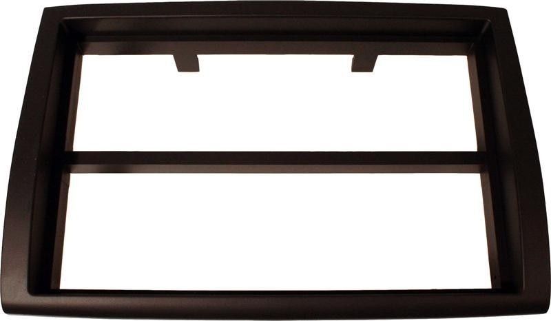 Monteringsram Citroën, Fiat, Peugeot: 2-DIN svart