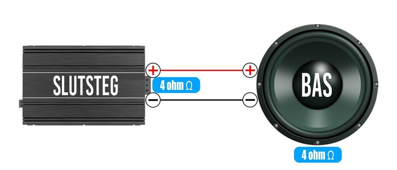 4 ohms element 1st
