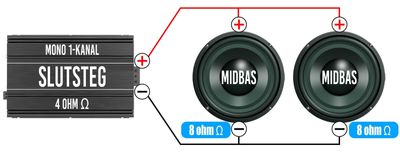 8 ohms element 2st