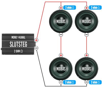 2 ohms element 4st
