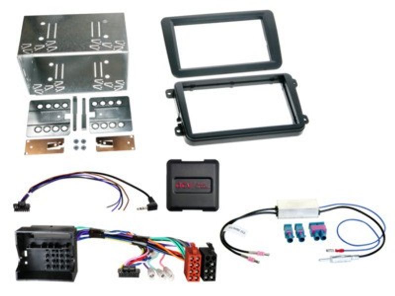2-DIN Kit Seat/Skoda/VW different vehicles SWC/antenna