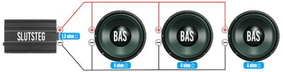 4 ohms element 3st