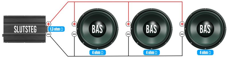 4 ohms element 3st