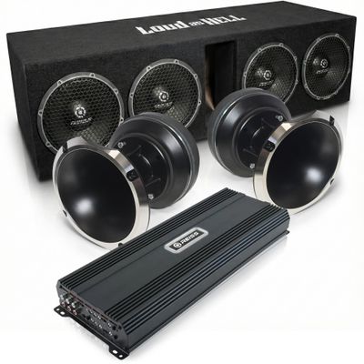 Reiss 4x8" Loud as Hell planka Slot Ampkit