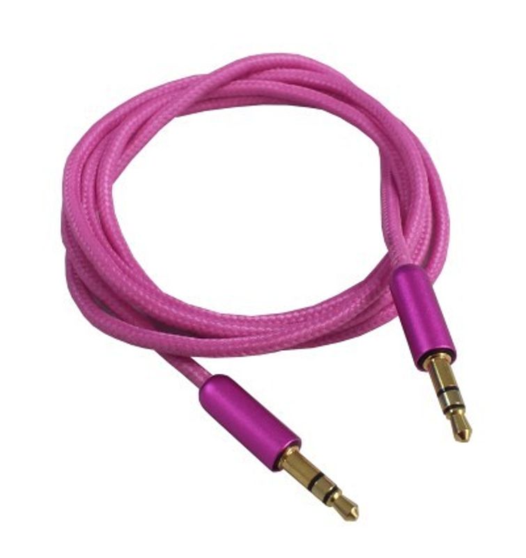 Auxkabel rosa