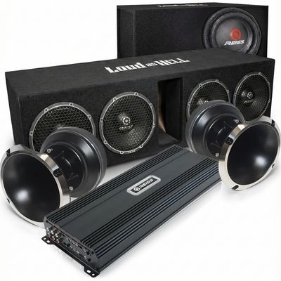 Reiss 4x8" med 1x15" Loud as Hell Ampkit