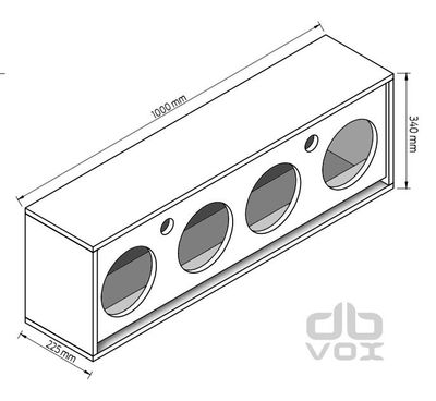 Deaf Bonce Arnold-planka 8" Slot
