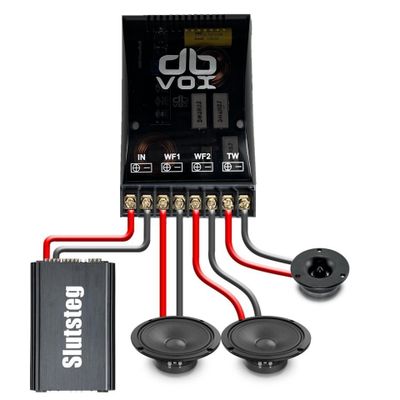 2-pack dB 2vägsfilter v2