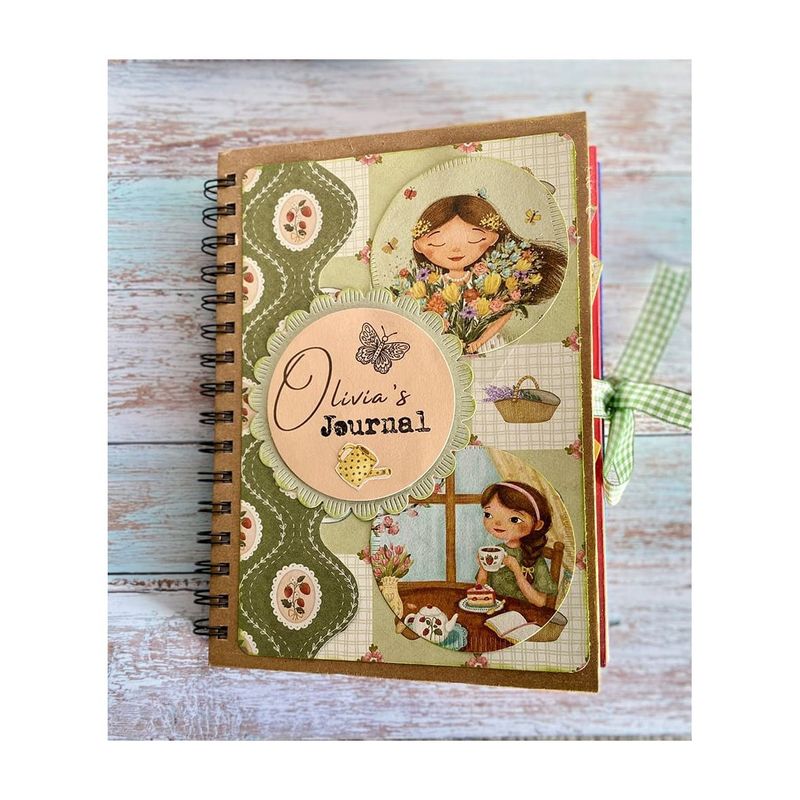 Pappersblock - 20x20cm - Olivias Wildflower Adventure