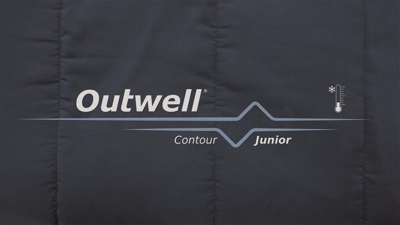 Contour Junior Deep Blue - Vänster Dragkedja
