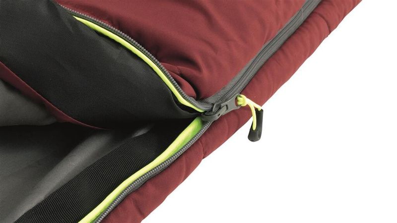 Contour Lux Red - Höger Dragkedja