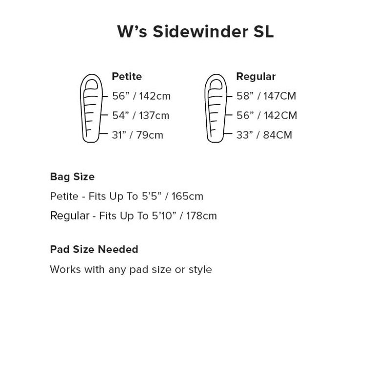 W's Sidewinder SL 20 (650 DownTek) PETITE