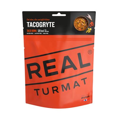 Real Turmat Taco Stew | Frystorkad mat | Portionsförpackning