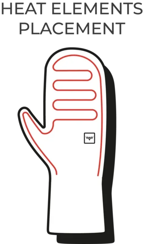 HeatX Heated Outdoor Mittens