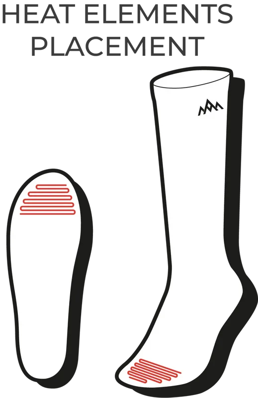 HeatX Heated Everyday Socks