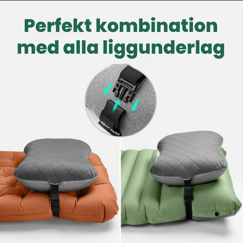 Uppblåsbar Campingkudde