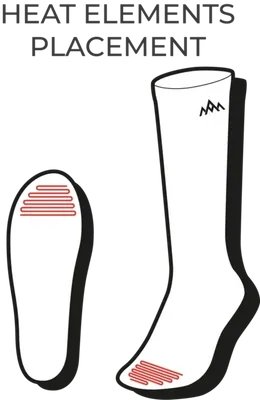 HeatX Heated Technical Socks w/batt.
