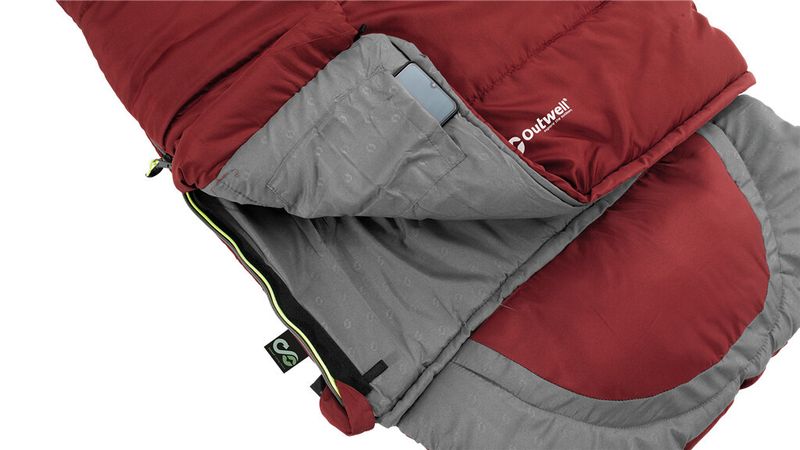 Contour Junior Red - Vänster Dragkedja