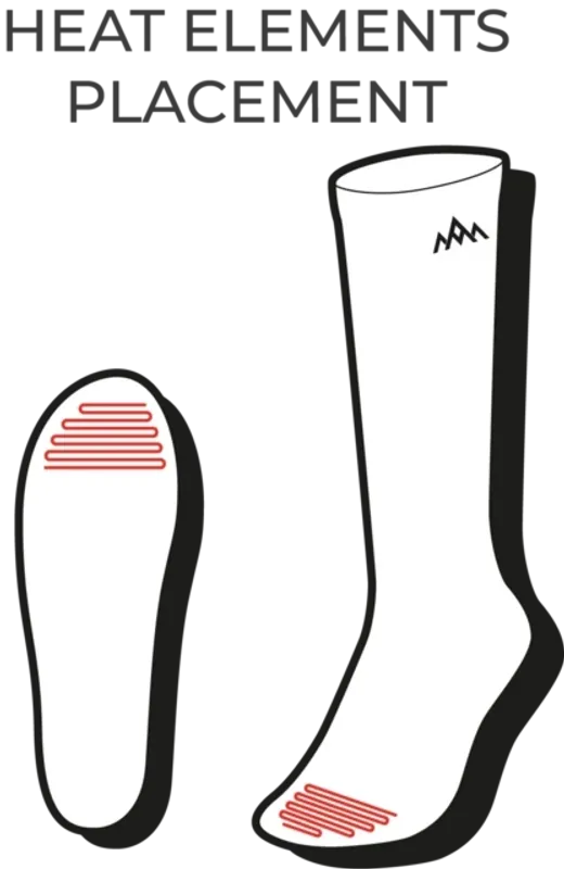 HeatX Heated Technical Socks w/batt.