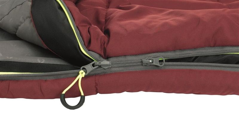 Contour Lux Red - Höger Dragkedja